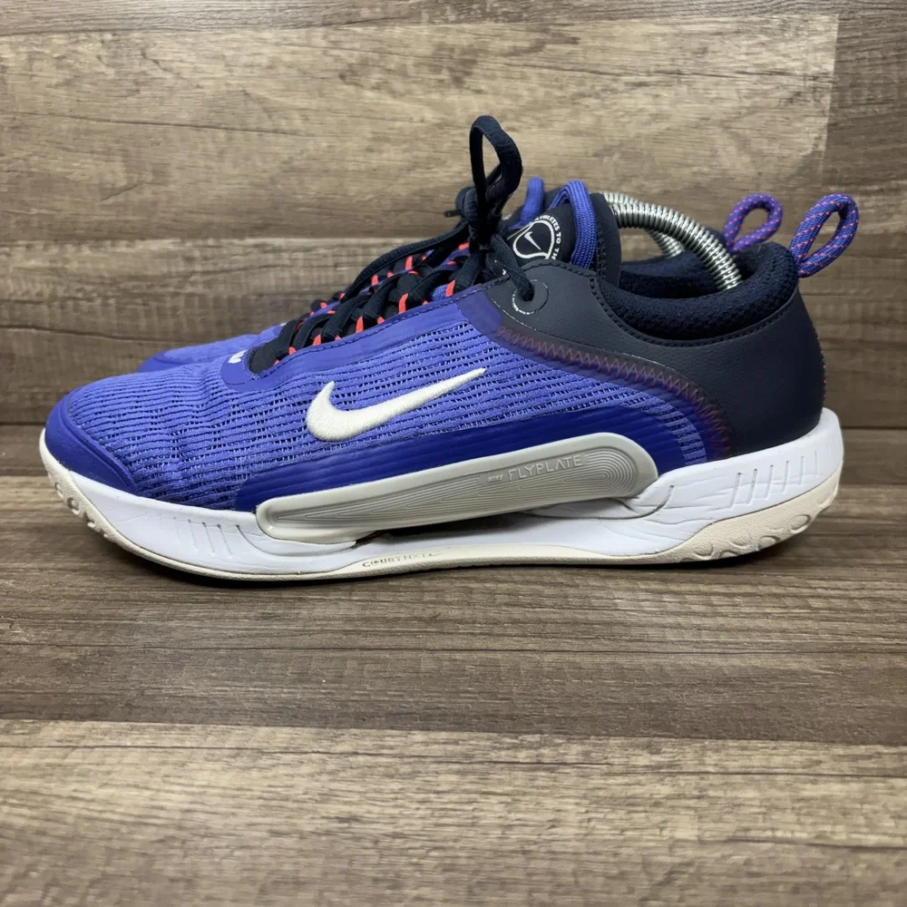 Nike Zoom Court NXT Tennis Blue Purple Mens US Size 9.5 DH0219-400 Sneakers